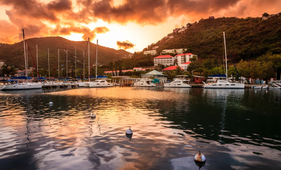 Tortola Sunset